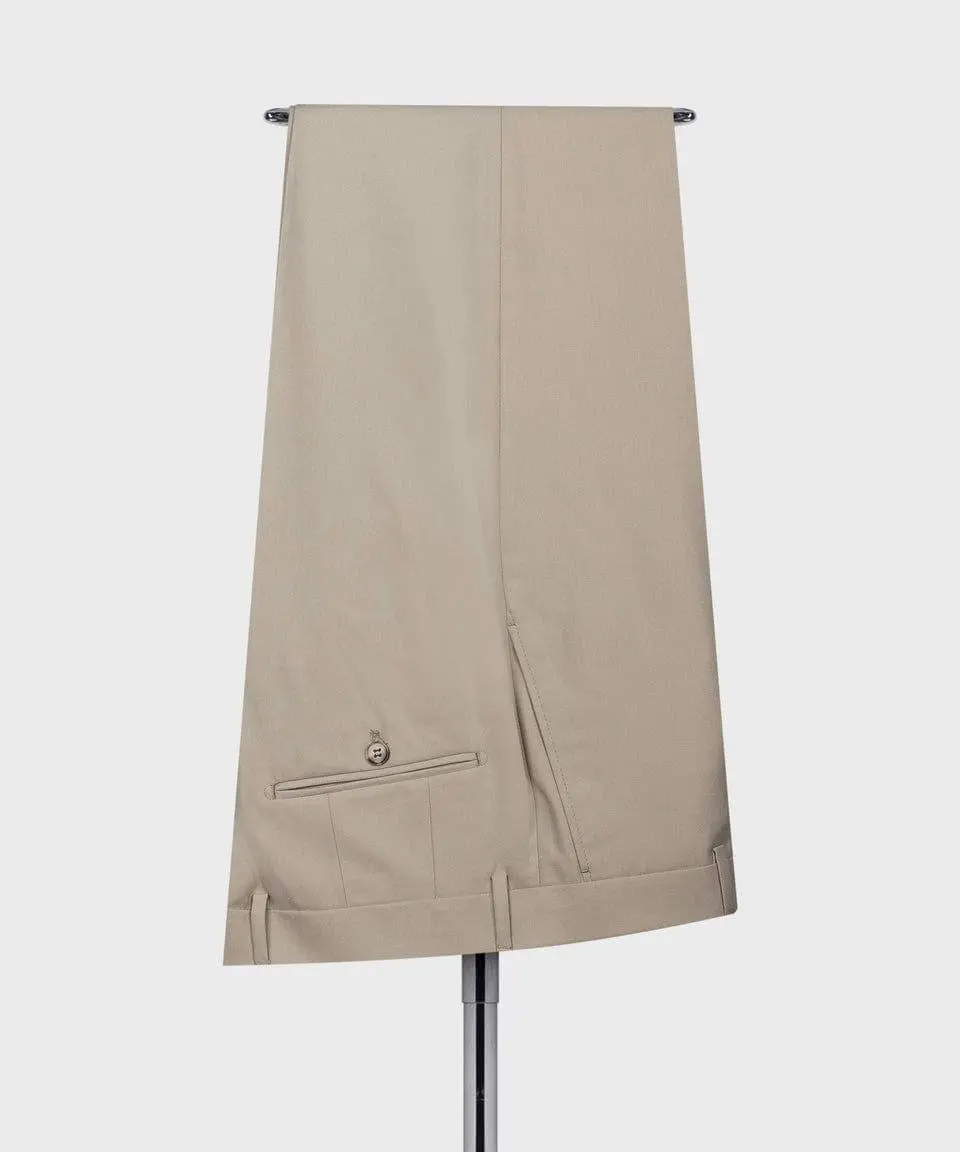 Classic 3-Piece Beige Suit Set for Men — photograph 6