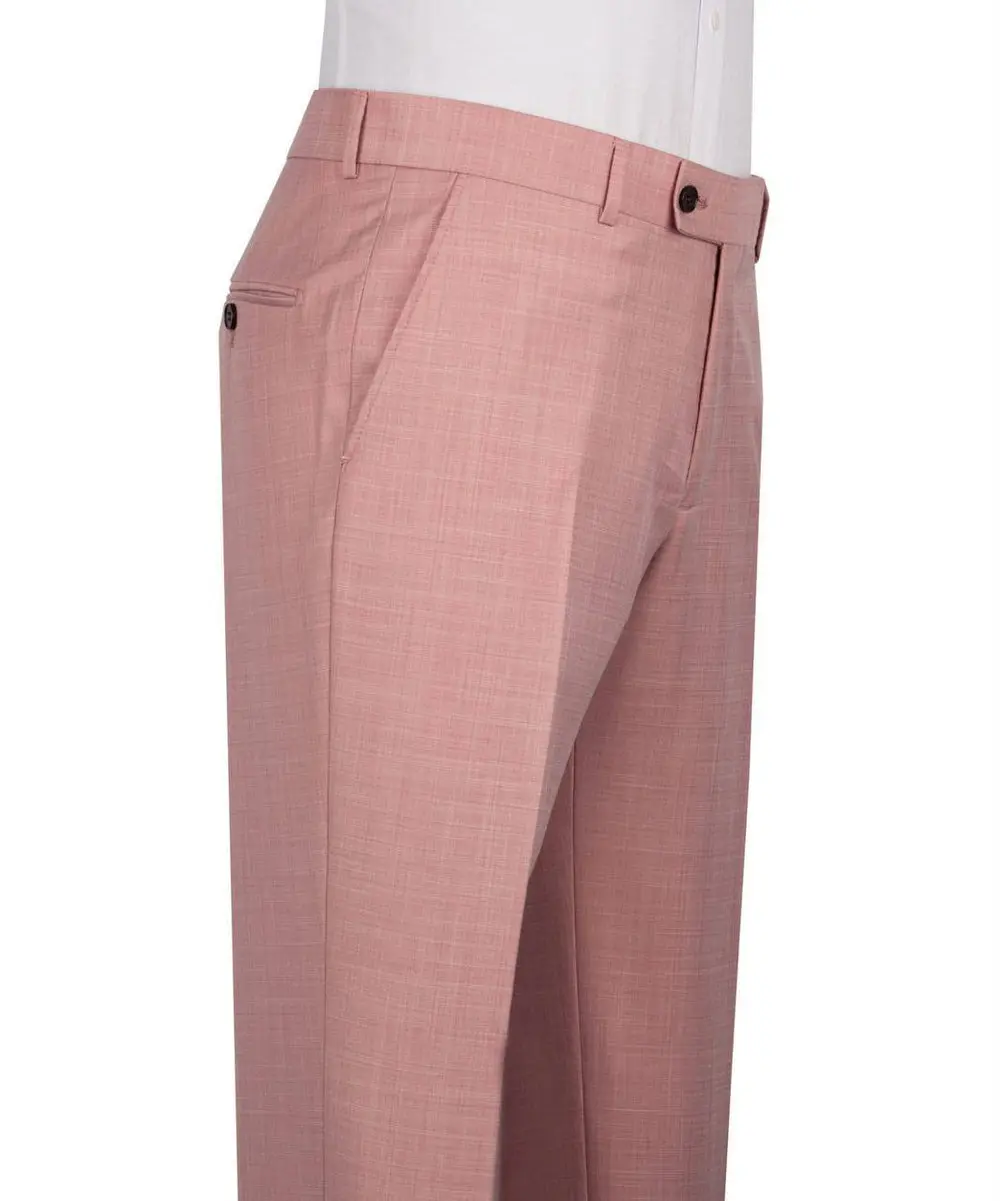 Classic 3-Piece Pink Suit Set for Men — photograph 6