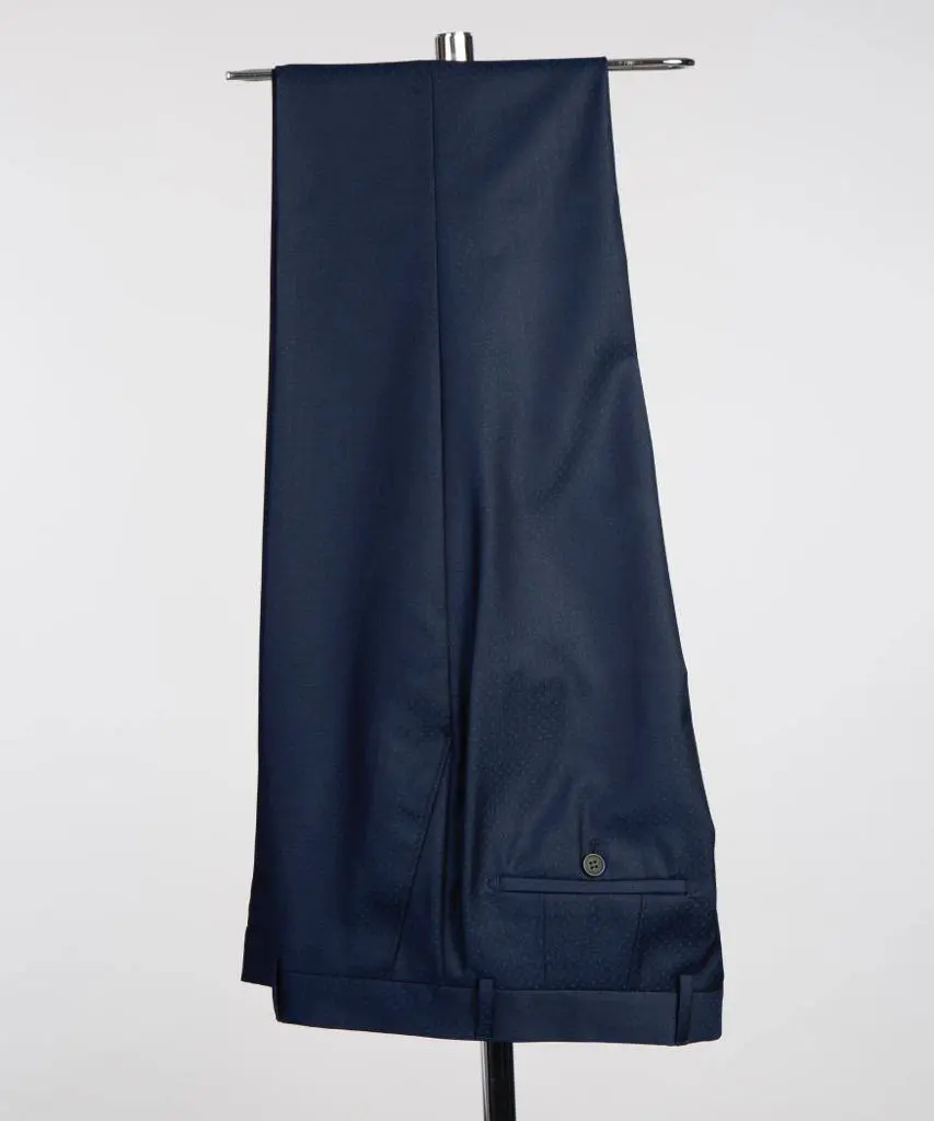 Men's Tuxedo, Beaded, 2 Piece Navy — photograph 5
