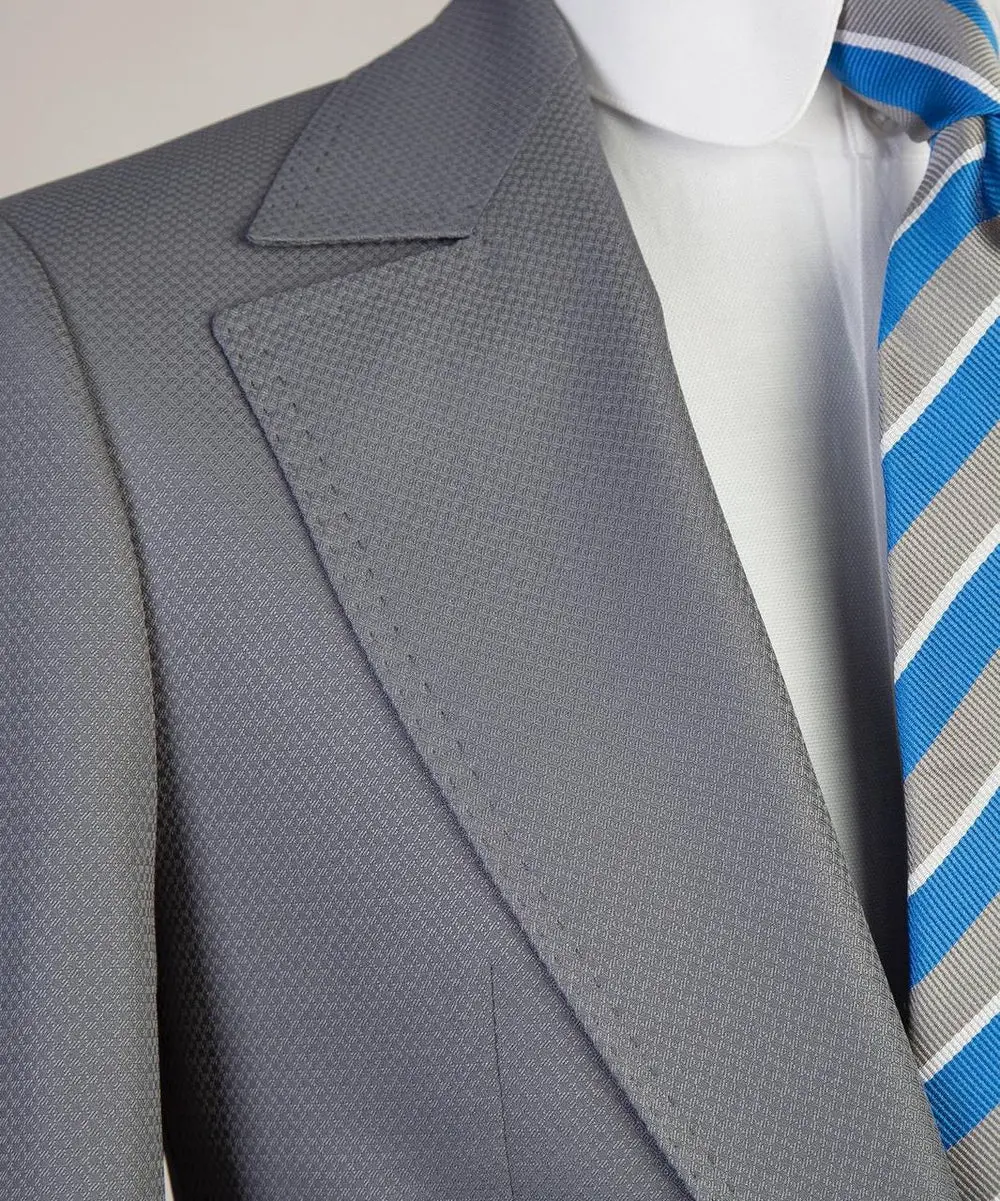 Men's Classic Suit -3 Piece Set -Grey — photograph 2