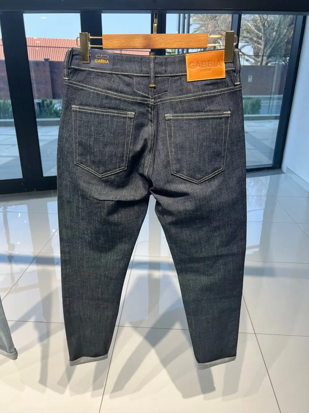 Men's Jeans Navy Blue — photograph 2