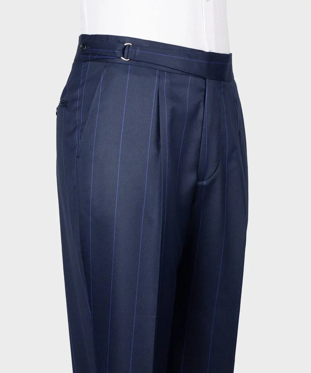 Men's Suit -2 Piece Double Breasted Stripy — photograph 4