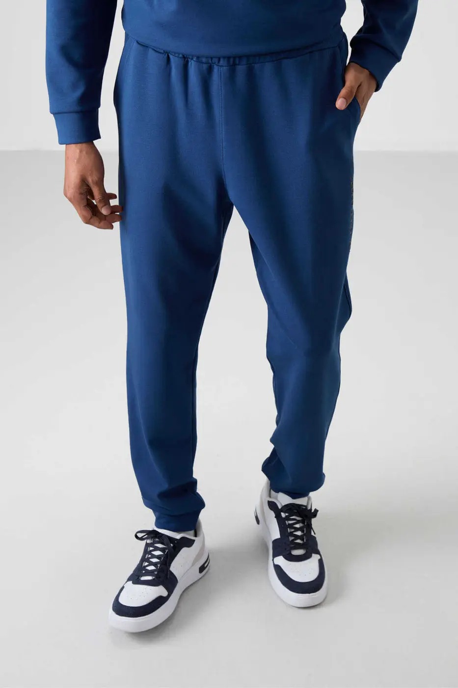 Men's Parliament Blue Soft Fit Tracksuit Set — photograph 3