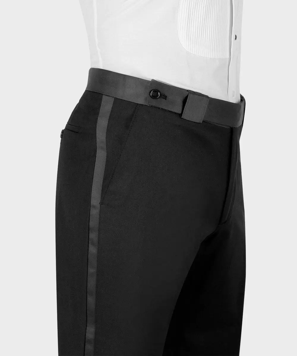 Men's 2 Piece Shining Tuxedo, Black Sequin Suit — photograph 4